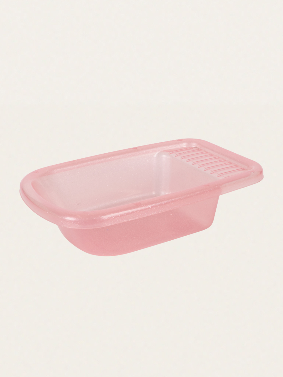 Lalka bobas w zestawie z wanienką - Isola doll bath set