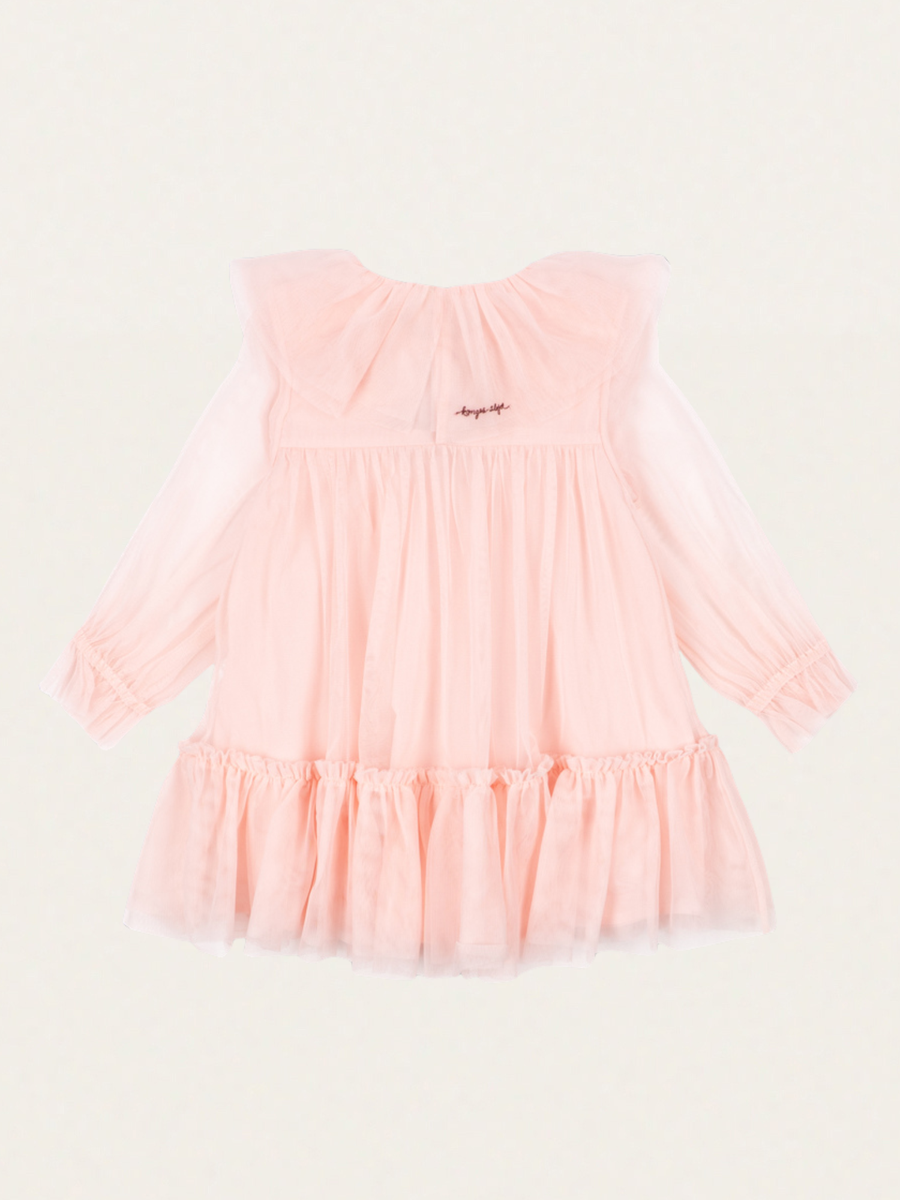 Tiulowa sukienka z kokardą Bow Dress Creole Pink
