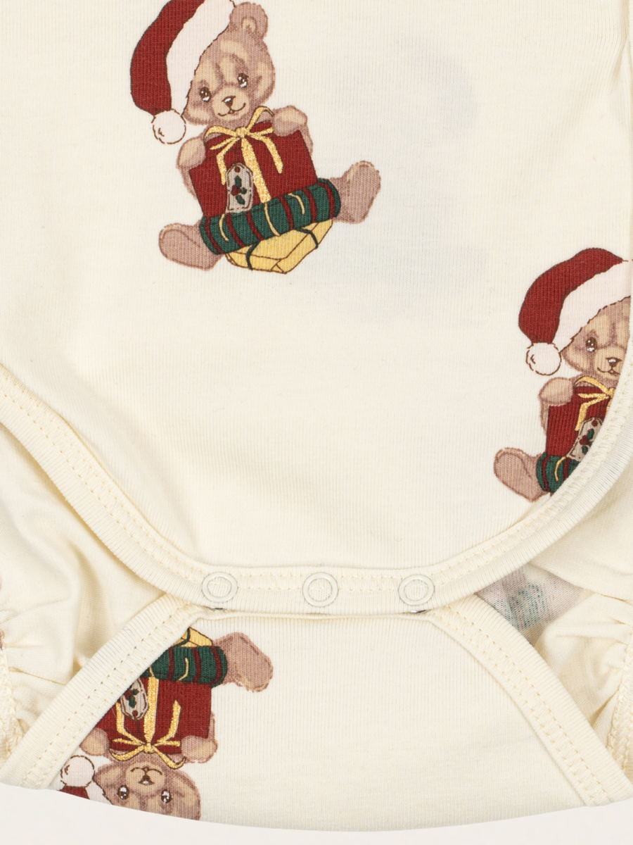 Bawełniany zestaw Newborn Basic - Body i spodenki Teddy Bear