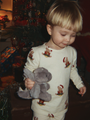 Bawełniany zestaw Basic - koszulka i spodnie Teddy Bear