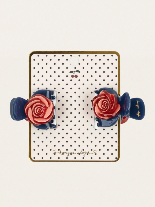 Spinki do włosów - klamerki Rose 2 szt.