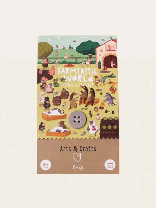 Kreatywne naklejki Arts&Crafts Farmtastic World