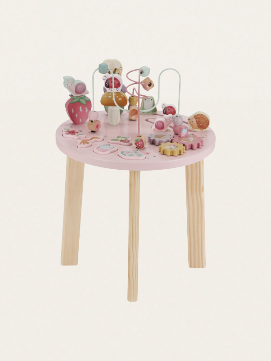 Drewniany stolik edukacyjny Fairy Garden
