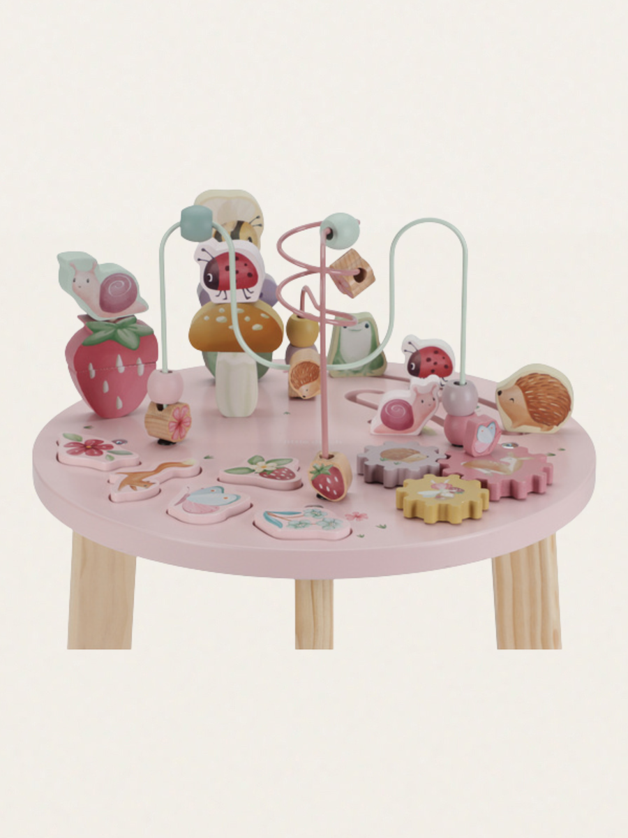 Drewniany stolik edukacyjny Fairy Garden