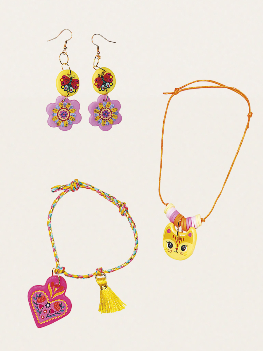 Zestaw kreatywny do tworzenia biżuterii dla przyjaciółek Klejnoty przyjaźni