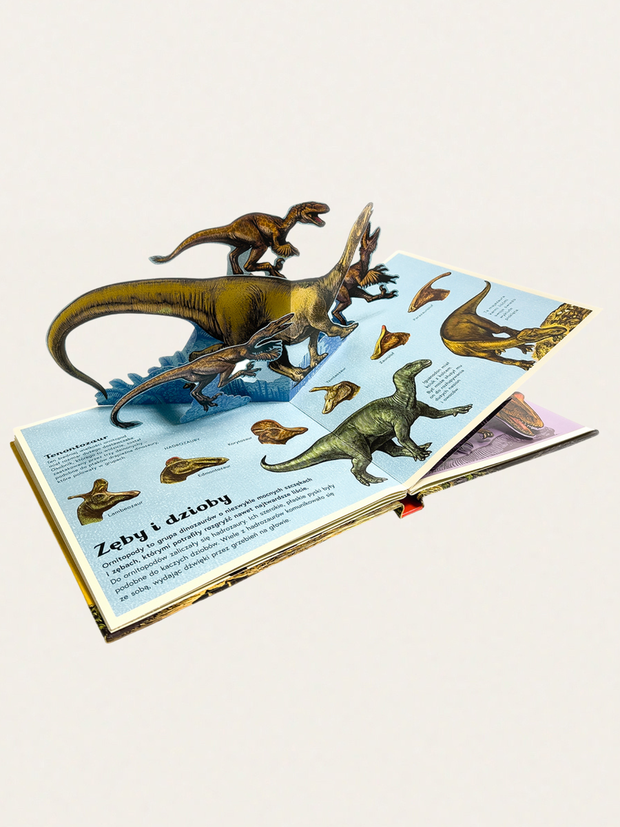 Dinozaurium - książka pop-up