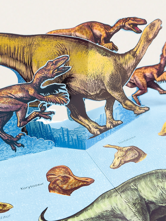 Dinozaurium - książka pop-up