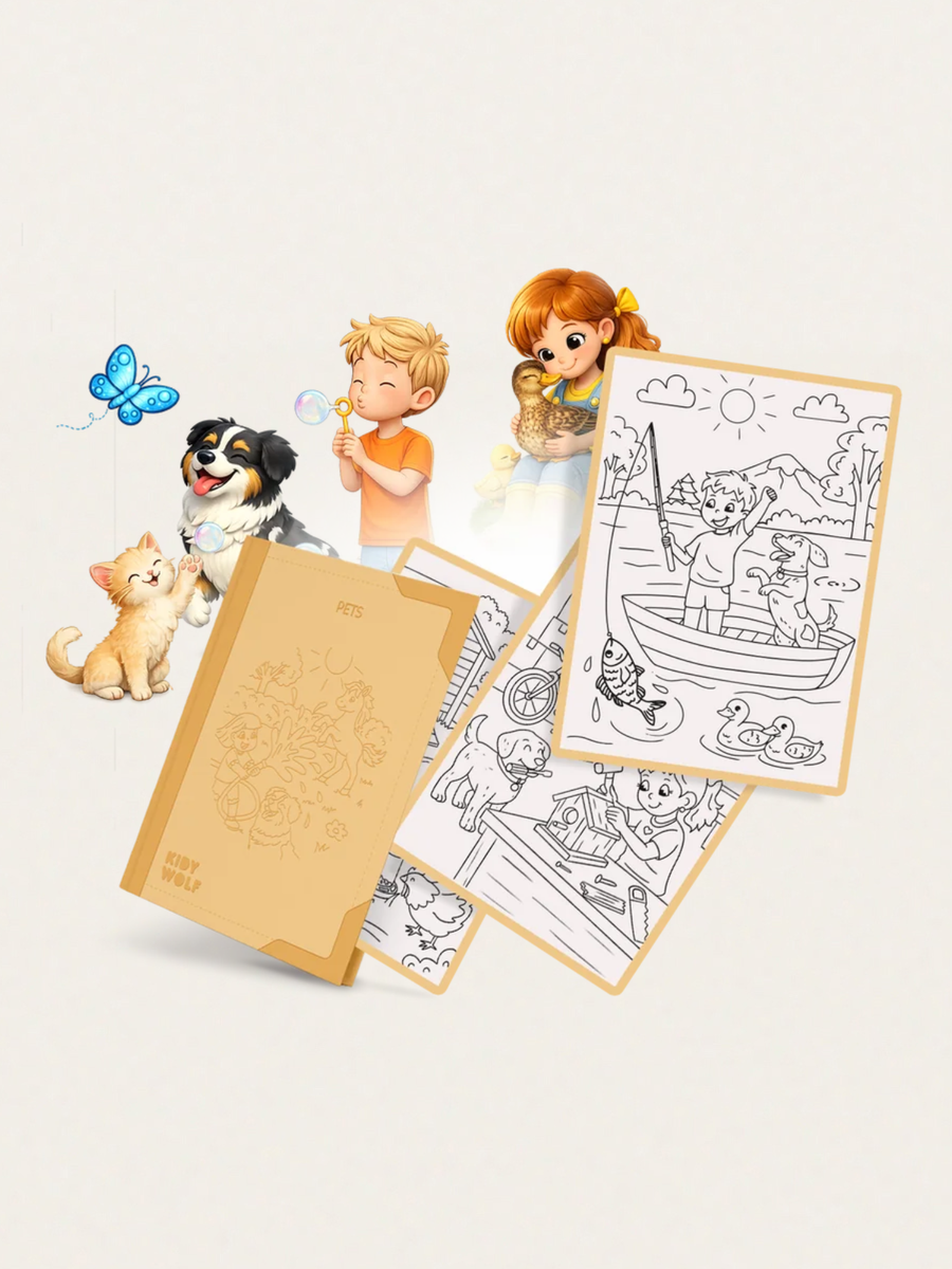 Szablony uzupełniające do tabletu KIDYDRAW PAD