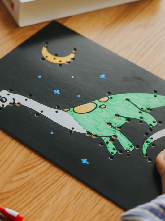 Zestaw do tworzenia świecących obrazków KIDYNEON