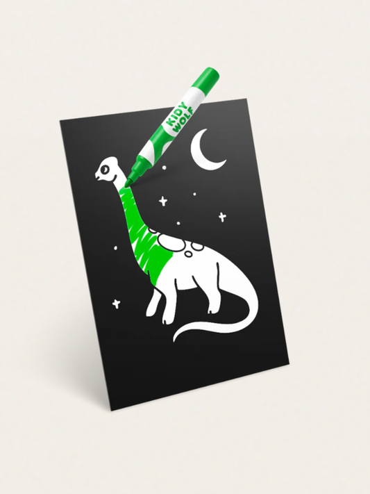 Zestaw do tworzenia świecących obrazków KIDYNEON