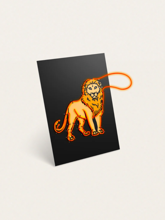 Zestaw do tworzenia świecących obrazków KIDYNEON