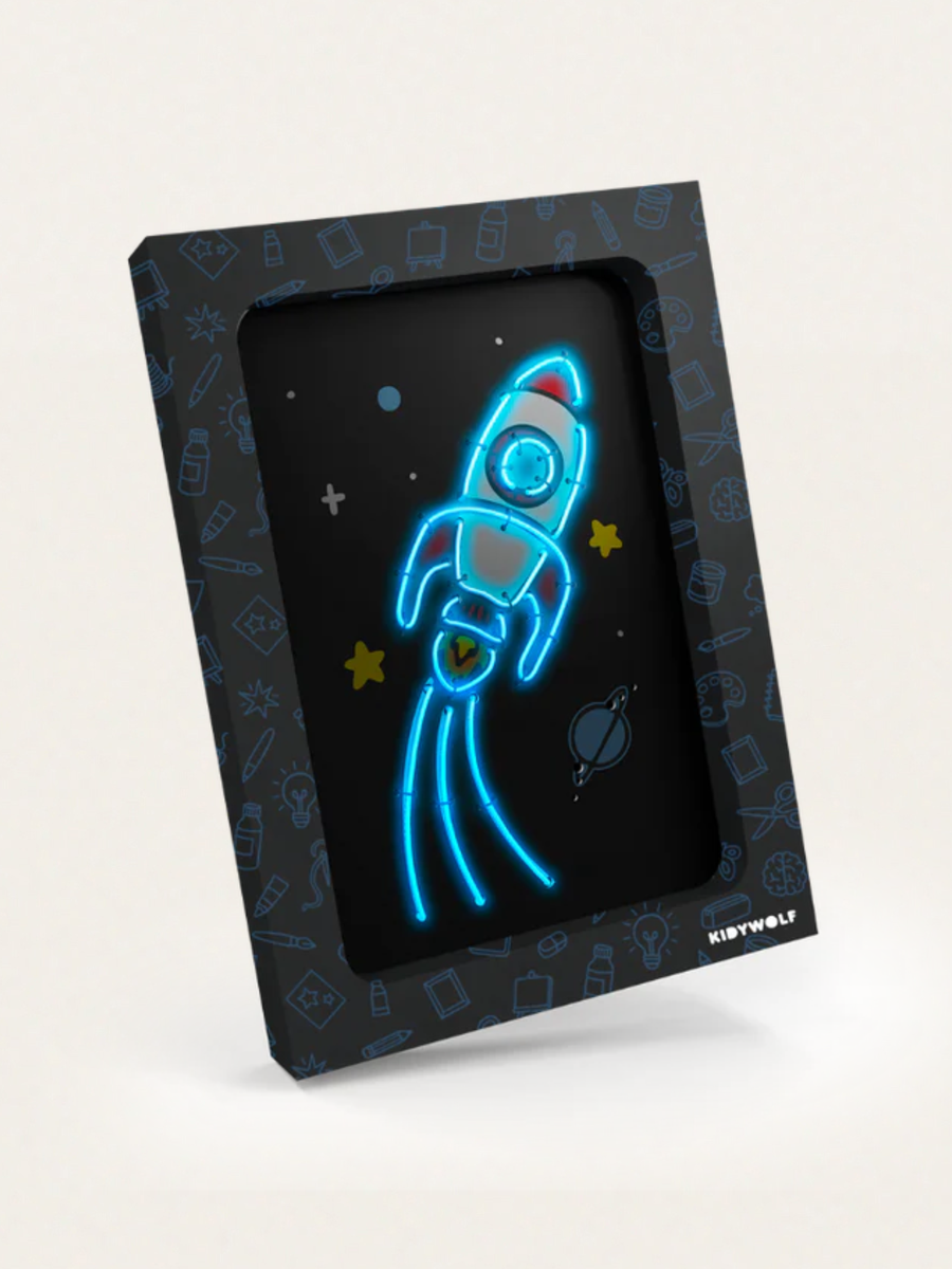 Zestaw do tworzenia świecących obrazków KIDYNEON