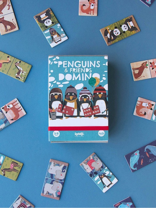 Domino - pingwinek i przyjaciele - zmienić fotkę