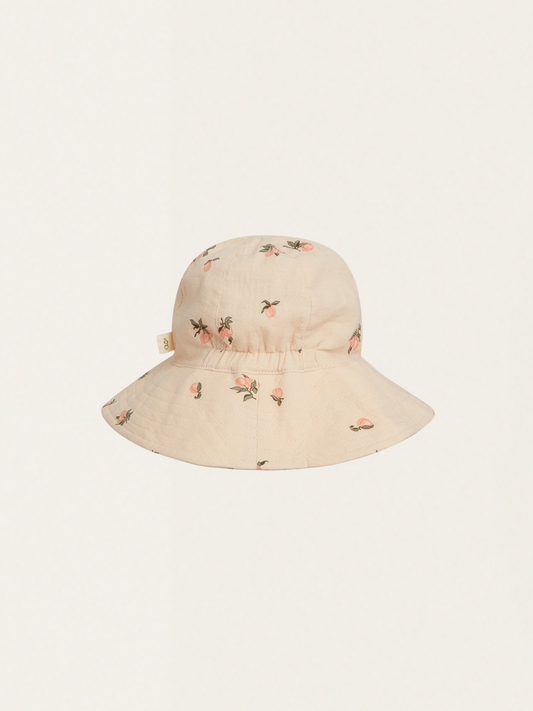 Muślinowy kapelusz przeciwsłoneczny Peaches