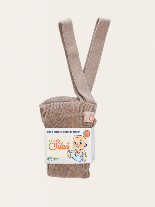 Legginsy na szelkach w stylu retro