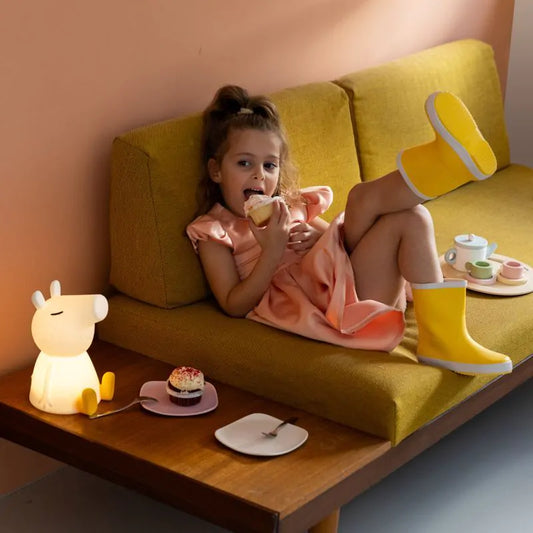 Bezprzewodowa silikonowa lampka Midi Peppa Pig