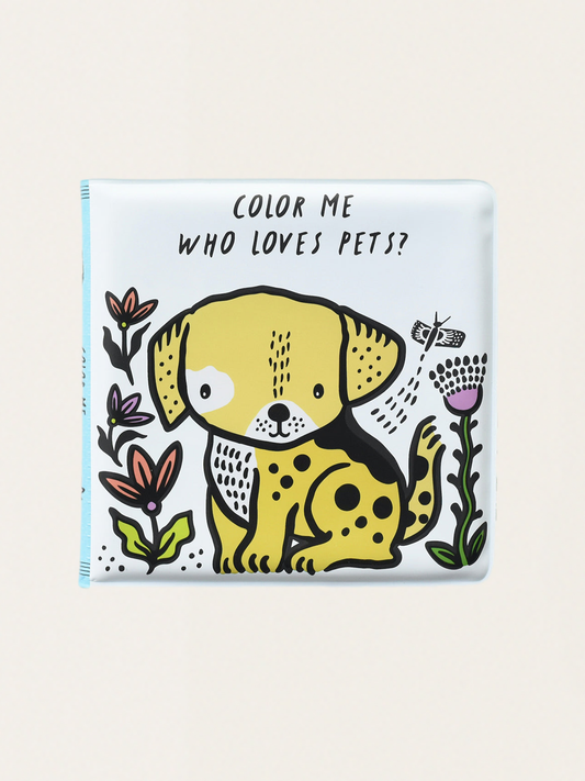 Książeczka do kąpieli zmieniająca kolor Pets
