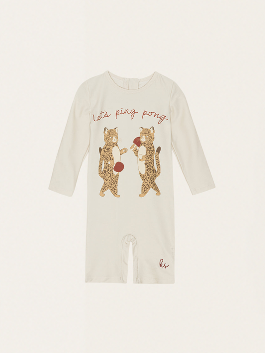 Kombinezon kąpielowy z filtrem UV50+ Ping pong