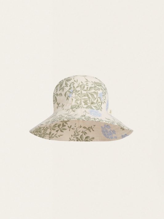 Muślinowy kapelusz przeciwsłoneczny Plumbago