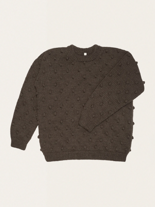 Damenpullover aus Merinowolle 'Popcorn'