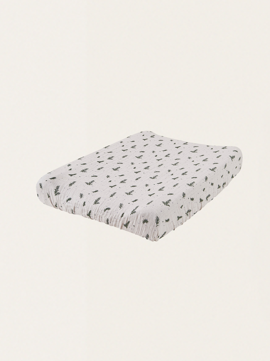 Muślinowy pokrowiec na przewijak