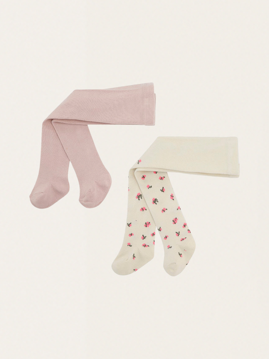 Zestaw dwóch par rajstop Jacquard Stockings