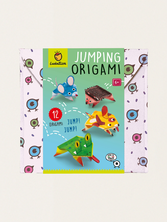 Zestaw kreatywny Easy Origami - Skaczące zwierzaki