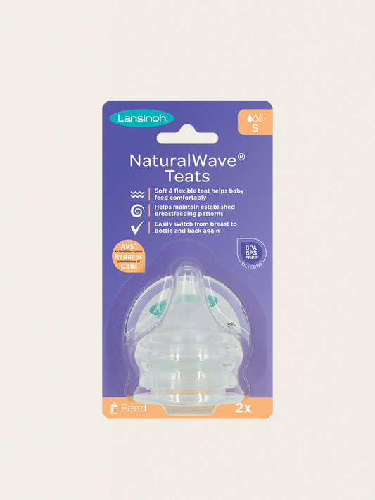Smoczki do karmienia Natural Wave 2 szt. S wolny przepływ