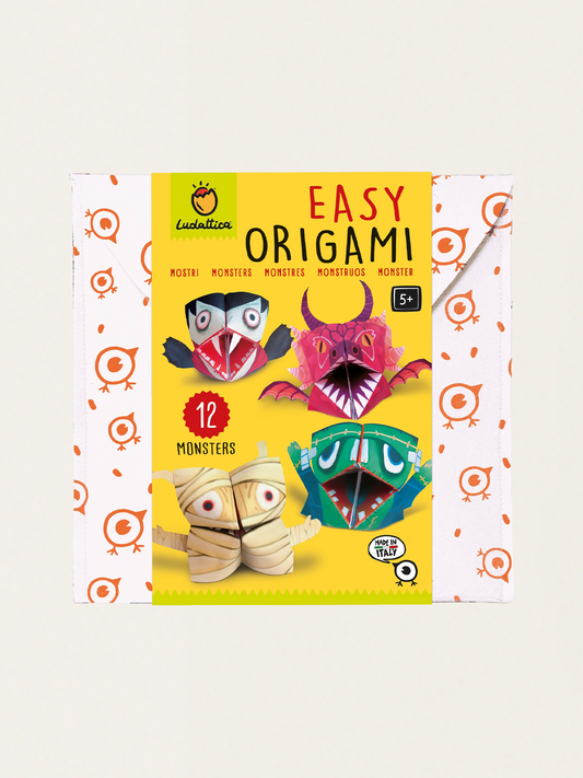 Zestaw kreatywny Easy Origami - Smoki i potworki