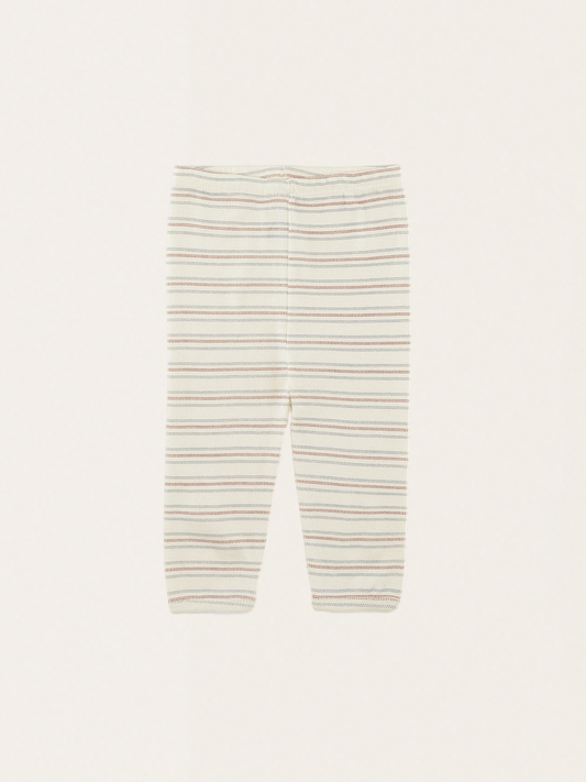 Spodenki z bawełny organicznej New Born Pants vintage stripe