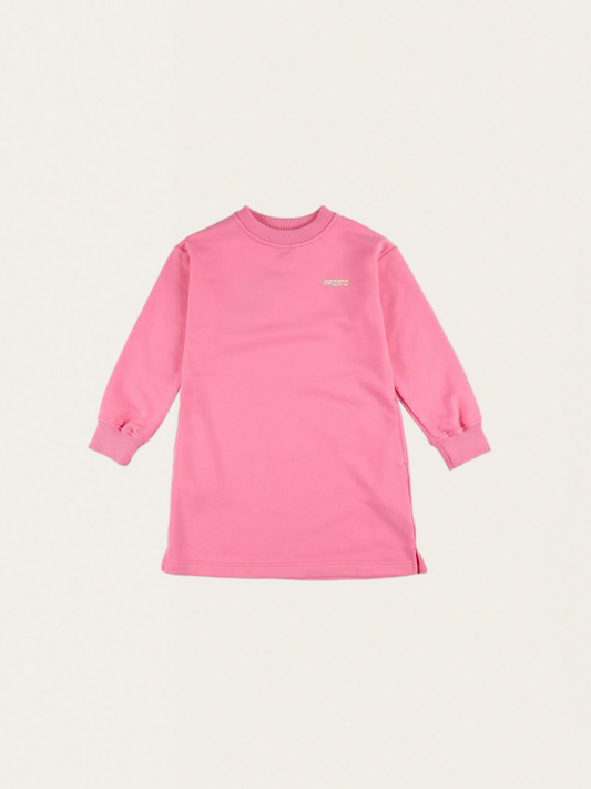 Dresowa sukienka Baza Pink