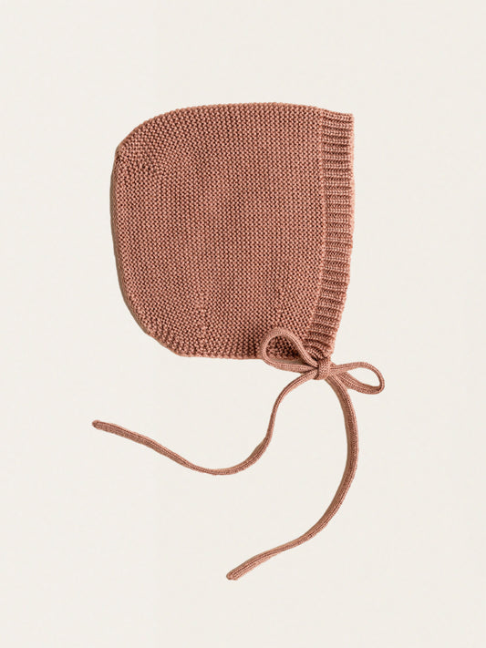 Bonetka z włoskiej wełny merino Dolly