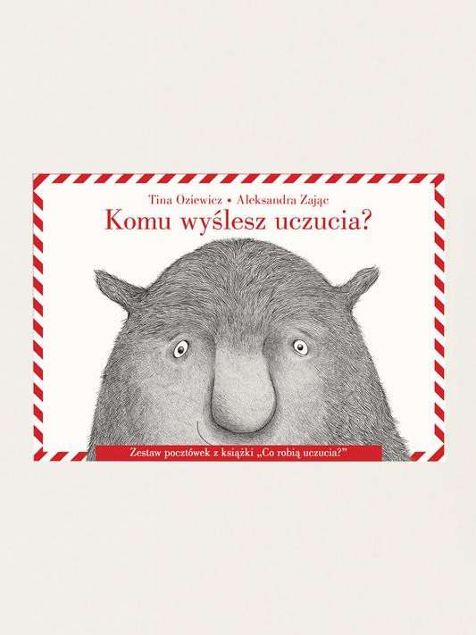 Komu wyślesz uczucia? Zestaw pocztówek