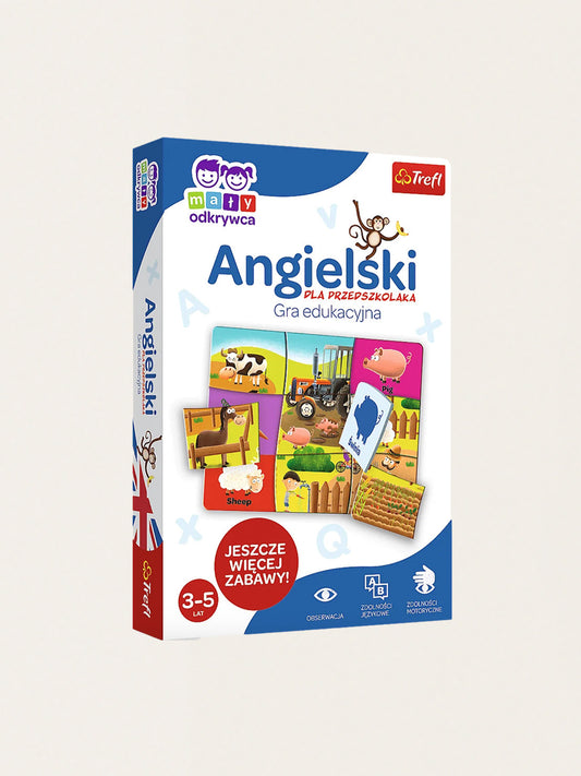 Angielski dla przedszkolaka. Angielskie edupuzzle